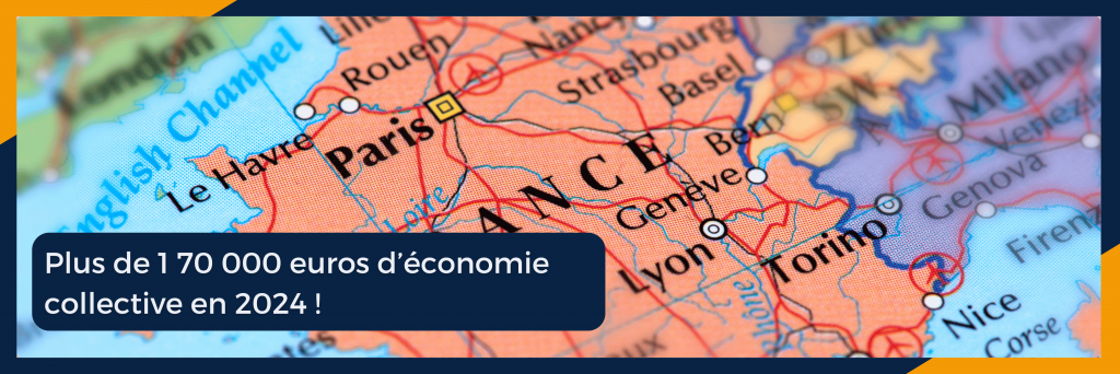 Plus de 1 170 000 euros d'économie collective en 2024 !