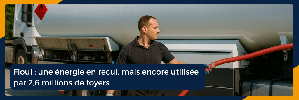 Fioul : une énergie encore utilisée par 2,6 millions de foyers